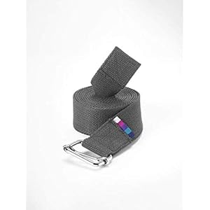 Yogamatters Wide Yoga Belt Strap – Natural Cotton, 2.5m