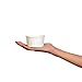 UNIQ [50 Count] White Paper Ice Cream Cups - 6 oz Disposable Dessert Bowls - Comes In Many Colors & Sizes! Frozen Dessert Supplies