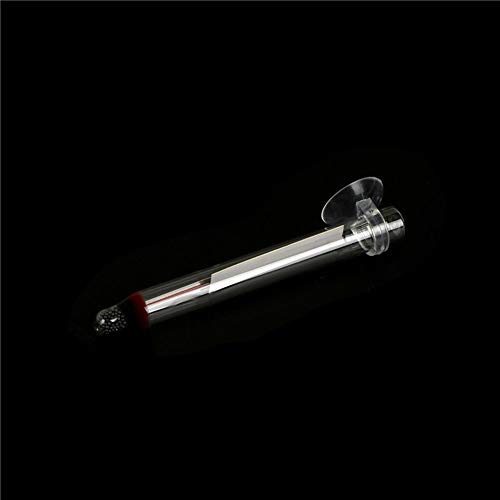 Temperature Gauges - Aquarium Thermometer Glass Tube Fish Tank Suction Cup Water Temperature Measuring - Fridge Pools Trucks Pits Smokers Barometer Indoor Temperature Barbecue Motorcycles Gau - Thumbnail 3