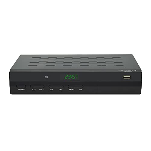 IVIEW-3500STBA III, ATSC Digital Converter Box with Recording and Media Player, Analog to Digital, QAM Tuner, Channel 3/4, HDMI, A/V, USB, Learning Remote Control (New Firmware)
