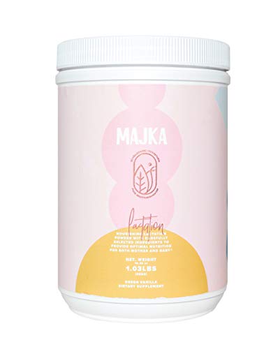 Majka Nourishing Lactation Support Protein Powder for Nursing Moms