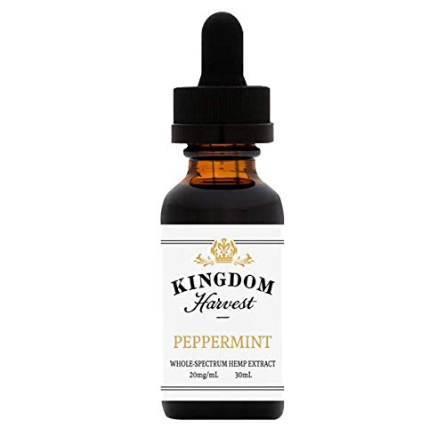 Kingdom Harvest Extra Strength All Natural Peppermint Hemp Extract Oil