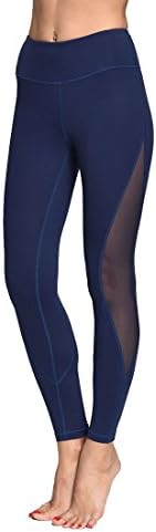 Yoga Pants for Women Fitness Running Workout Leggings Tummy Control Side Pockets