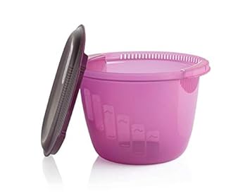 Tupperware Microondas Pasta cocina redondo 3L, Copa 13,2: Amazon ...