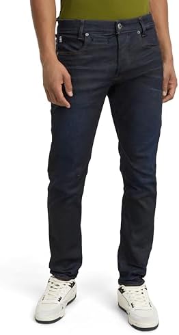 G-STAR Raw Mens Revend Skinny Fit Jeans, Medium Indigo Aged, 26W x 