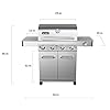Monument-Grills-17842-Stainless-Steel-4-Burner-Propane-Gas-Grill-with-Rotisserie