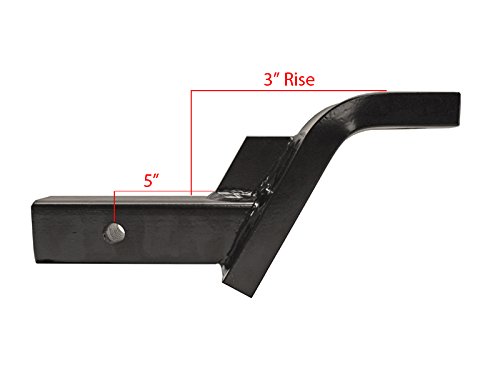 Heavy Duty Ball Mount (HUB-3411) For 2" Receivers - Made In U.S.A.