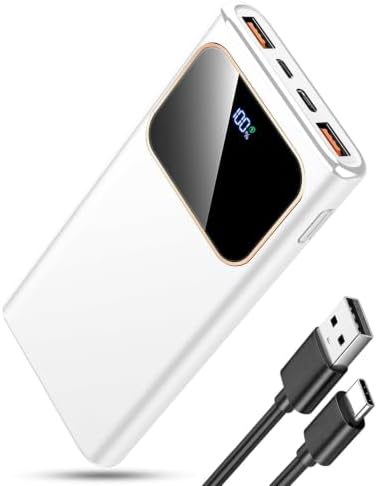 Bateria Externa Carga Rapida 10000mAh, 22.5W Power Bank Ultra Delgado — foto 1 de 7