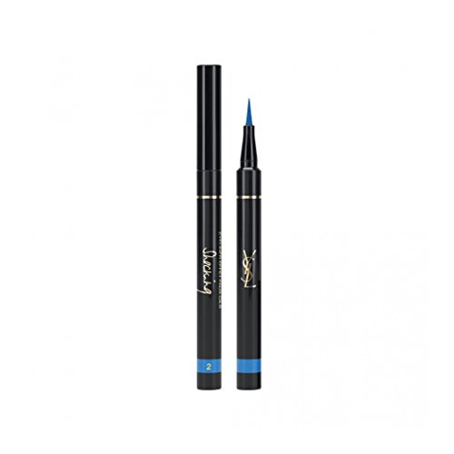 Yves Saint Laurent Eyeliner Effet Faux Cils Shocking (Bold Felt Tip Eyeliner Pen) - # 2 Majorelle Blue 1ml/0.03oz