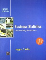 Business Statistics: Communicating with Numbers B01ENK542G Book Cover