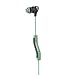 Skullcandy Method Sweat Resistant Sport Earbud with In-Line Microphone and Remote, Lightweight and Secure In-Ear Fit for Running and Exercise, Cable Management Clip for Workouts, Black/Mint