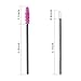 Disposable Makeup Applicators - 200 Pcs Disposable Mascara & Lip Makeup Wands Brushes BTArtbox Eyelash & Lip Gloss Cosmetic Applicators Tool (A-200Pcs Disposable Makeup Applicators)