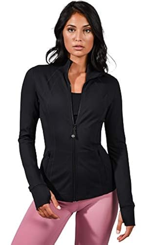 90 Degree By Reflex Women's Lightweight, Full Zip Running Track
