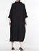 Mordenmiss Women's New Hi-Low Hem Plus Size Dresses with Pockets Black