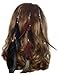 Set of 3 Handmade Boho Hippie Hair Extensions with Feather Clip Comb Headdress Hairpin DIY Accessories for Women Lady