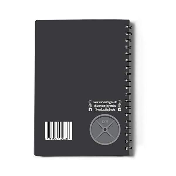 Workout Log Gym - XL A5 Gym, Fitness, and Training Diary - Set Goals, Track 100 Workouts and Record Progress