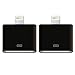 Lightning to 30-Pin Adapter, 2-Pack AKwor 8 Pin to 30 Pin Charging Cable Adapter Converter for iPhone 7, 7 Plus, 6S, 6S Plug, 5S, 5C, iPad (4-5 Black2)