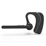Bluetooth Headset Wireless Bluetooth Headphones In Ear Earpiece Earbuds v4.1 for Cell Phone w/Mic Noise Cancelling 9 Hrs for Business/Office/Driving/iPhone/Android(Grey)