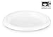 [400 Count] Plasti Plus Disposable Plastic White 6 Inch Dessert Plates, Great For Weddings, Home, Office, School, Party, Picnics, Restaurant, Take-out Fast Food, Outdoor Events, Or Every Day Use,