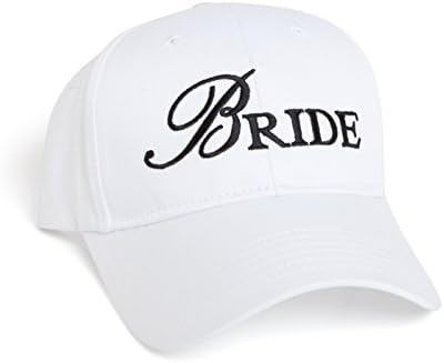 Bride Baseball Style Wedding Cap / Hat - White