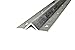 ALEKO 12Ft (4 Meters) Galvanized Gate V Track Inverted V Track For Sliding, Rolling Driveway Gate