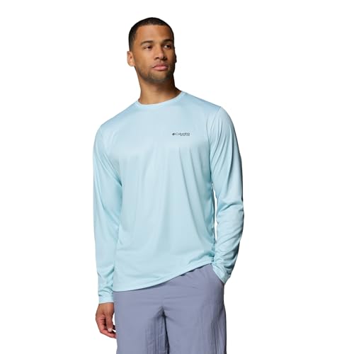 Columbia Men's Terminal Tackle PFG Shield Long Sleeve, Marine Light, XX-Large