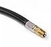 DOZYANT 1 feet / 12 inch RV Pigtail Propane Hose QCC1 Connector with Acme Nut and a 1/4'' Inverted Male Flare