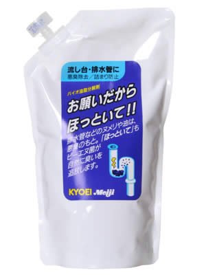 協栄販売 お願いだからほっといて 流し台・排水管用 詰替え500ml商品画像
