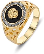 Anillo de Titanium Enchapado en Oro 24K Italy Design (12)