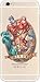 iPhone 6 Case, Ultra Slim Translucent Silicone Clear Case Gel Cover ( Little Mermaid Princess Siren )