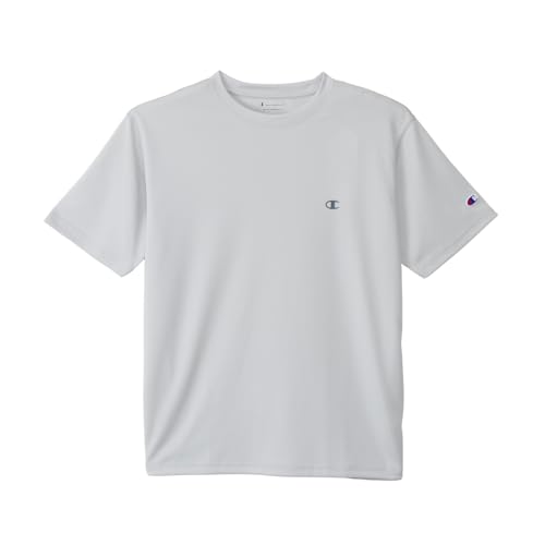 半袖シャツ 丸首 吸水速乾 UVカット ワンポイントロゴ ショートスリーブドライTシャツ トレーニング C8-TS310-030-L