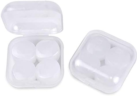 Earplugs Anti Noise Snore Soundproof Ear Plug Travel Sleep Noise Reduction Earplugs Swimming Silicone Earplugs Noise Protection Tool 16 PCS