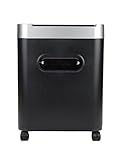 AmazonBasics 8-Sheet High-Security Micro-Cut Paper, CD, and Credit Card Shredder with Pullout Basket
