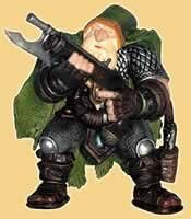 Warcraft 3 ToyCom Series 2 Battle Collection 2 Inch Mini Figure Dwarven Rifelman Protectors of Khaz Modan