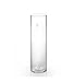 Siyaglass Pack of 2 Crystal Glass Wall Hanging Flower Vase Planter Terrarium Container Flower Pot Cylinder Shape