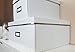 IKEA Smarassel Home Storage Large and Small Box Pair For Home Storage, Organization, Office [White]