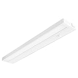 Kobi Electric K8M4 700 lm 5000K LED Under cabinet Lighting Fixture, 22-Inch, White Finish