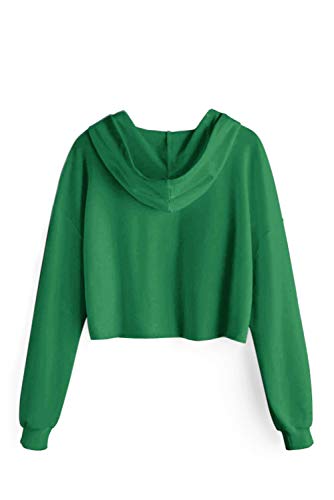 Idepet Women’s Casual Friends Letters Print Crop Top Loose Pullover Friends Shirt Teen Girl TV Show Hoodie Sweatshirt