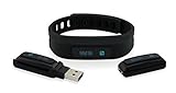 Cel-Lab Pedometer and Activity Tracker Band (iOS/Android Compatible)