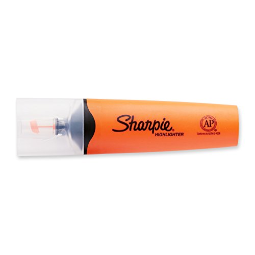 Sharpie Clear View Highlighter, Chisel Tip, 12Pack, Orange (1897849