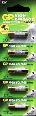 GP Batteries 12 Volt Alkaline Batteries - 5-Pack - 27AE, metal - Image 5