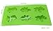 X-Haibei Novelty Dinosaur Chocolate Soap Candle Crayon Silicone Mould Kids Fun Maker
