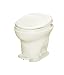 Aqua-Magic V RV Toilet Pedal Flush /High Profile / Parchment - Thetford 31672 primary