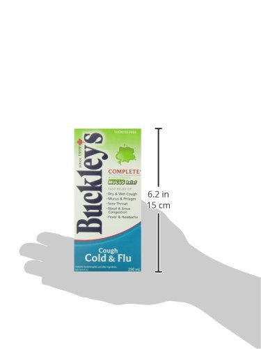 BUCKLEY COMPLETE MUCUS RELIEF 250ML SIZE