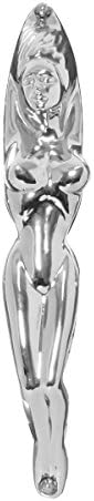 KNS Accessories KC6006 Chrome Goddess Grab Handle (for Truck, Jeep, Hot Rod, Vintage & Home Decor),Silver