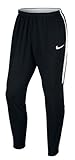 Nike Men's Dry Football Soccer Training Pants (Black, White)