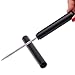 Aluminium Alloy Ice Pick, Ice Crusher Tea Chisel Removal Pick Crushed Knife Needle Professional Tool for Kitchen Bars Bartender Picnics Camping and Restaurant (Black)