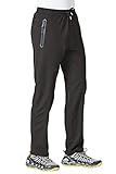 KEFITEVD Jogger Pants for Men Lightweight Quick Dry Hiking Pants Workout Sweatpants with Pockets