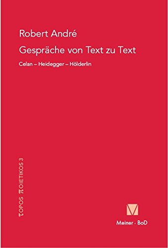 Gesprache Von Text Zu Text (Topos Poietikos)