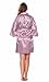 Turquaz Maid of Honor Women's Satin Kimono Rhinestone Robe for Bridesmaid and Bride Wedding Party